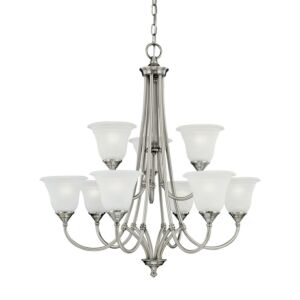 Harmony  Chandelier in Satin Pewter by ELK Home