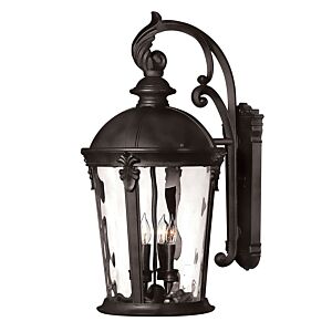 Hinkley Windsor 4-Light Outdoor Light In Black