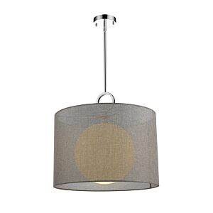 Z-Lite Arosia 1-Light Pendant Light In Chrome