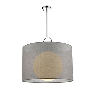 Z-Lite Arosia 1-Light Pendant Light In Chrome