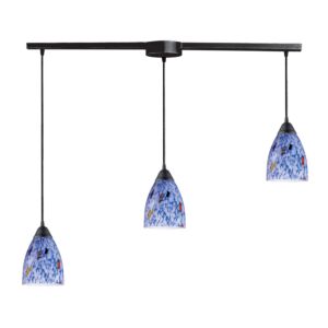 Classico 3-Light Pendant in Dark Rust