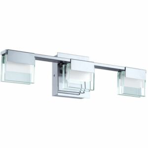 Vicino LED Bath Vanity in Chrome by Eglo USA