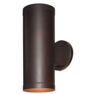 Poseidon Dual LED Wallwasher in Bronze by Access