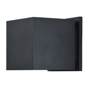 Square LED Wallwasher in Black by Access