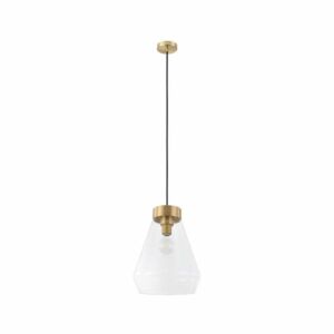 Montey One Light Pendant in Brushed Gold by Eglo USA