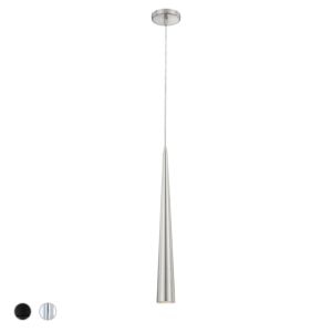 Eurofase Sliver 1-Light Pendant in Brushed Nickel