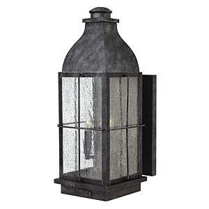 Hinkley Bingham 3-Light Outdoor Light In Greystone