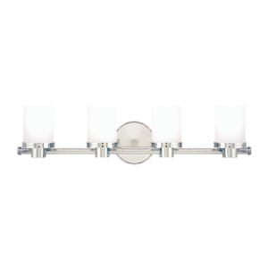 Hudson Valley Southport 4 Light 25 Inch Bathroom Vanity Light in Polished Chrome