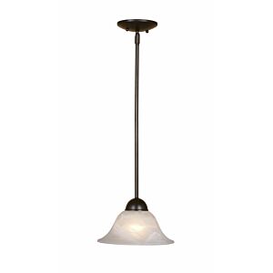 Da Vinci 1-Light Mini Pendant in Oil Burnished Bronze