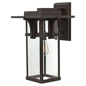 Hinkley Manhattan 1-Light Outdoor Light In Oil Rubbed Bronze