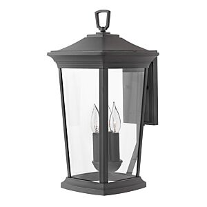 Hinkley Bromley 3-Light Outdoor Light In Museum Black