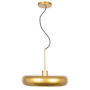 Bistro LED Pendant in Gold and White by Access