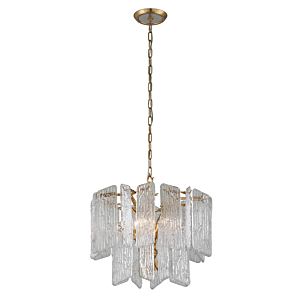  Piemonte  Transitional Chandelier in Royal Gold