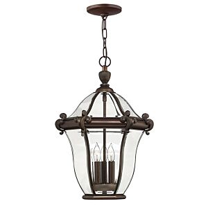 Hinkley San Clemente 3-Light Outdoor Light In Copper Bronze