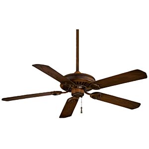 Sundowner 54" Outdoor Ceiling Fan in Mossoro Walnut