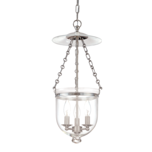  Hampton Pendant Light in Polished Nickel