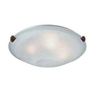 Artcraft Clip Flush 4-Light Ceiling Light in Brunito