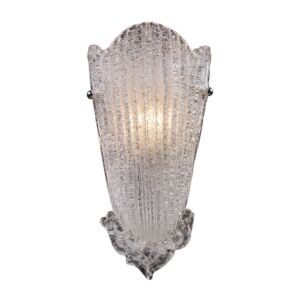 Providence 1-Light Wall Sconce in Antique Silver Leaf