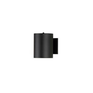 Outpost 1-Light Outdoor Wall Lantern in Black