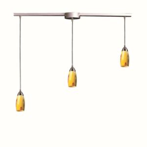 Milan  Pendant in Satin Nickel by ELK Home