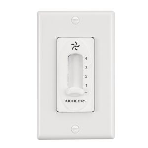 Accessory 4 Speed Fan Slide Control in White