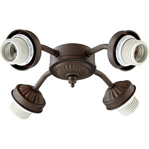 244Kits 4-Light LED Fan Light Kit in Oiled Bronze