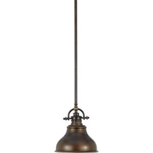 Emery 1-Light Mini Pendant in Palladian Bronze