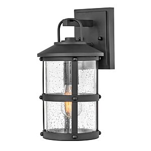 Hinkley Lakehouse 1-Light Outdoor Light In Black