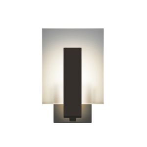 Midtown LED Wall Sconce in Textured Bronze by Sonneman