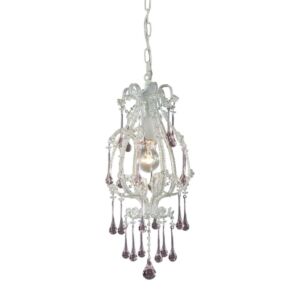 Opulence  Mini Pendant in Antique White by ELK Home