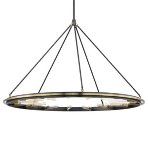 Chambers 15-Light Pendant in Aged Old Bronze