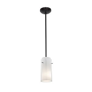 Glass'n Glass Cylinder LED Pendant in Oil Rubbed Bronze by Access