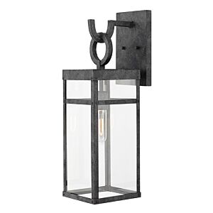 Hinkley Porter 1-Light Outdoor Light In Aged Zinc