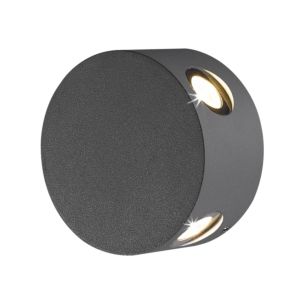 Eurofase Pass 4-Light Wall Sconce in Aluminum