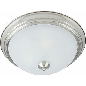 Flush Mount EE  Flush Mount in Satin Nickel by Maxim