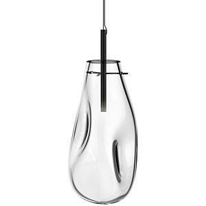  Liquid Pendant Light in Satin Black