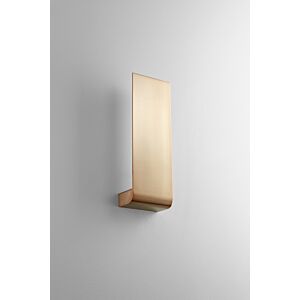 Halo LED Wall Sconce in Satin Copper by Oxygen