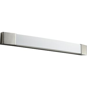 Apollo LED Vanity in Satin Nickel by Oxygen