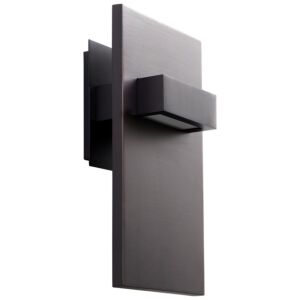 Vela LED Wall Sconce in Oiled Bronze by Oxygen