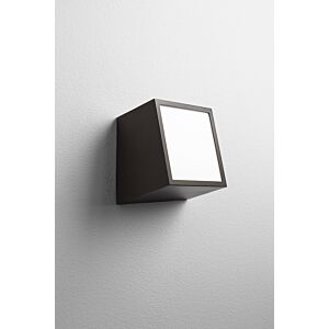 Zeta LED Wall Sconce in Oiled Bronze by Oxygen