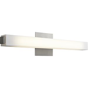 Adelphi LED Vanity in Satin Nickel by Oxygen