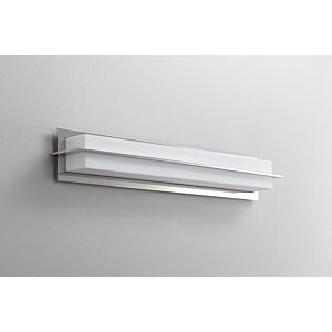 Metrix LED Vanity in Polished Nickel by Oxygen