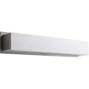 The Fuse LED Vanity in Satin Nickel by Oxygen