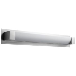 Balance LED Vanity in Satin Nickel by Oxygen