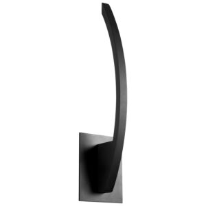 Bolo LED Wall Sconce in Black by Oxygen