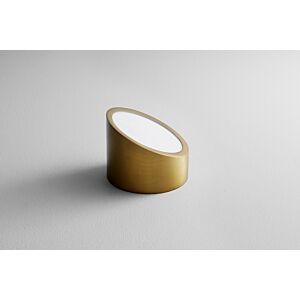 Zeepers LED Wall Sconce in Aged Brass by Oxygen