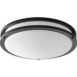 Oracle LED Ceiling Mount in Oiled Bronze by Oxygen