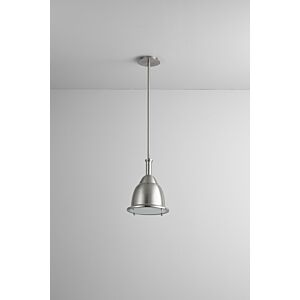 Ruvo LED Pendant in Satin Nickel by Oxygen