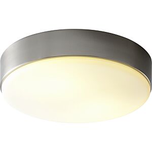 Journey LED Ceiling Mount in Satin Nickel by Oxygen