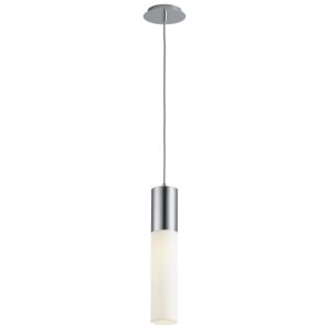 Magnum LED Pendant in Polished Chrome by Oxygen